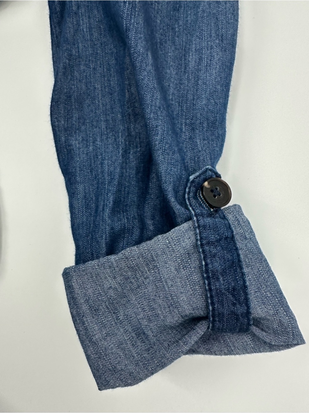 JACK by BB Dakota Denim Chambray Mini Dress Size Small 1185 - Picture 9 of 11